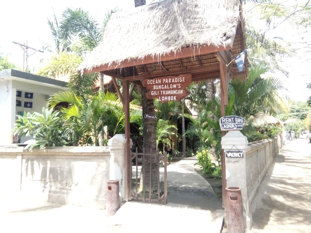 Oceane Paradise Bungalow Gili Trawangan Eksteriør bilde