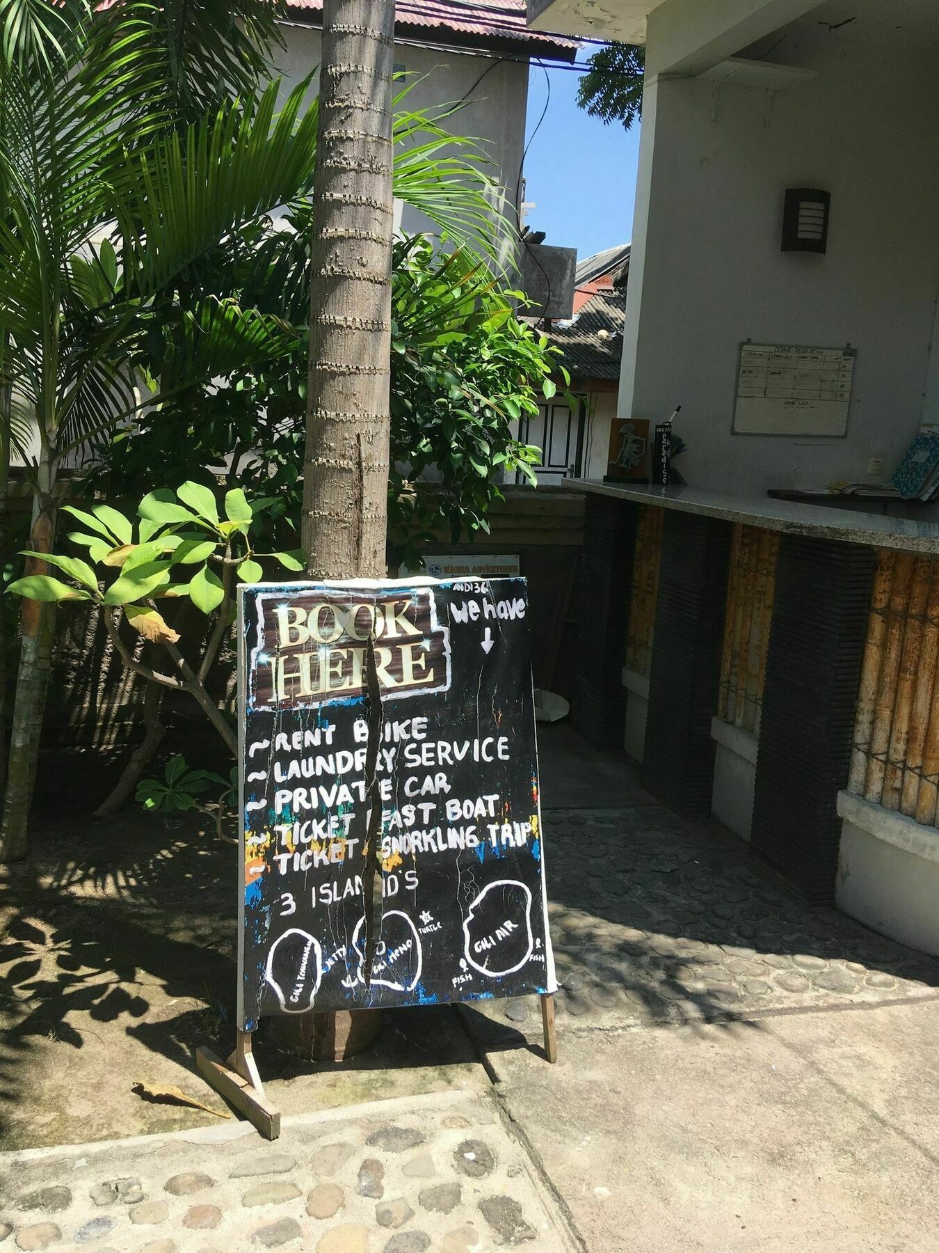 Oceane Paradise Bungalow Gili Trawangan Eksteriør bilde
